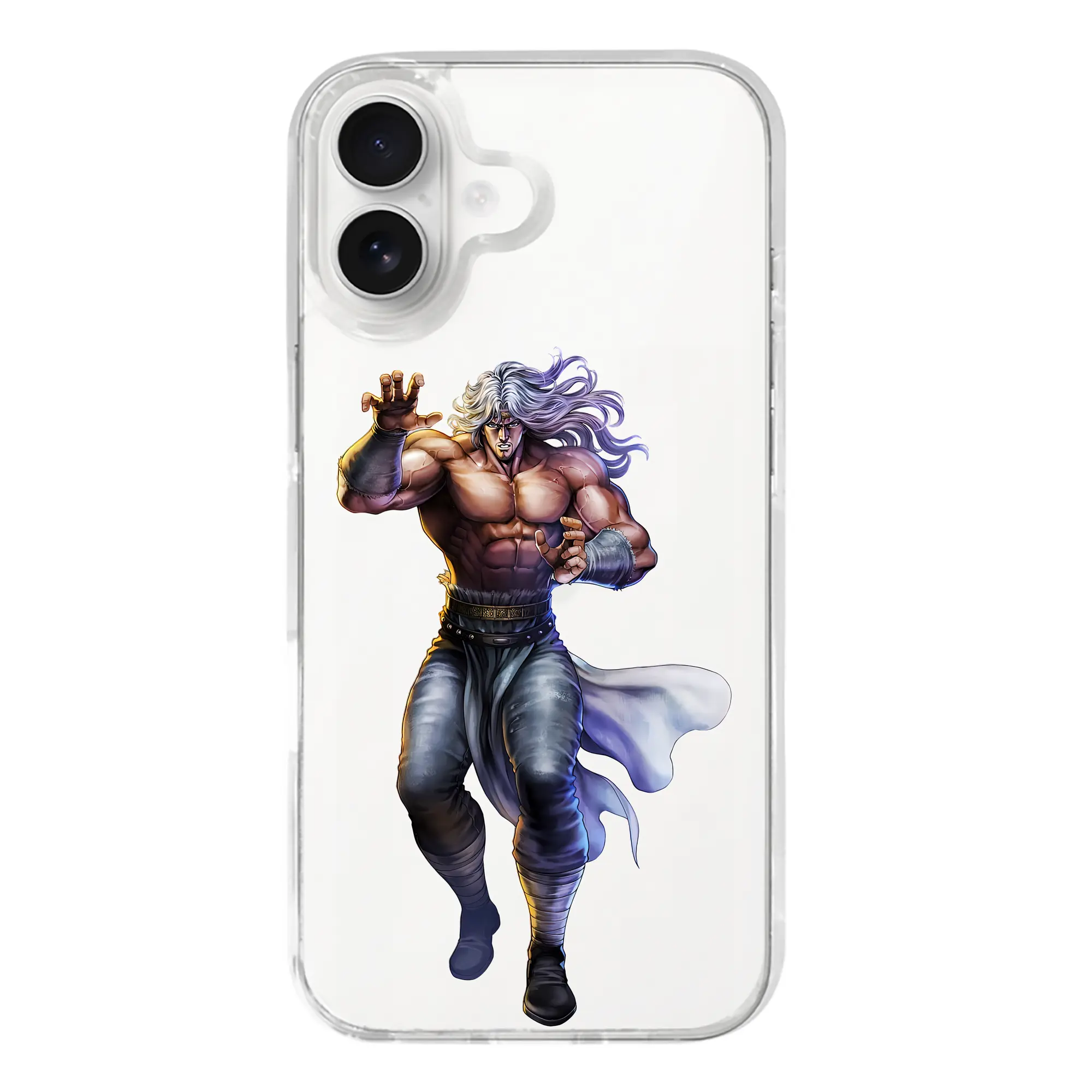 北斗の拳 グッズ,トキ - iPhone 17シリーズ 透明スマホケース – 薄型・耐衝撃・精密フィット保護カバー